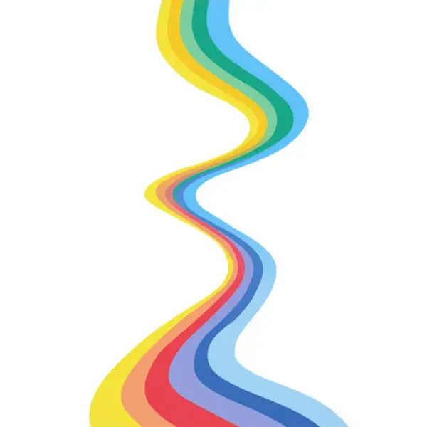 Colorful Wavy Lines